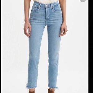 Levi’s 724 high rise straight jeans